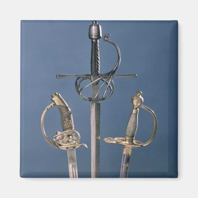 Aimant Épée de l'officier d'infanterie (Devant)
