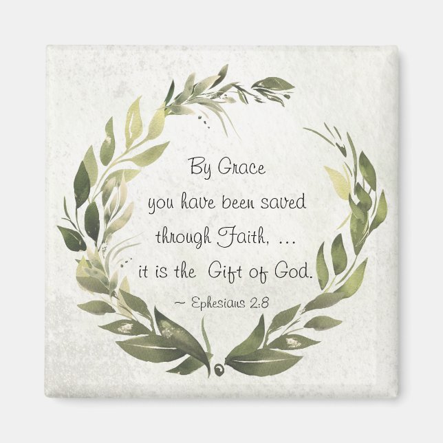 Aimant Ephesians 2:8 (Devant)