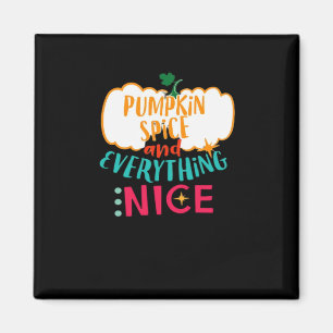 Aimant Épice citrouille Et Tout Beau Amour Automne Fami