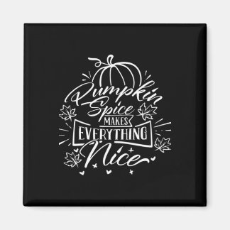 Aimant Épice citrouille Et Tout Nice - Virale Automne Q