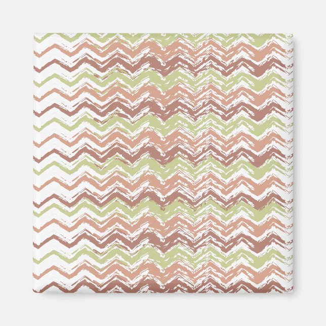 Aimant Épice de scribble Chevron ZigZag (Devant)