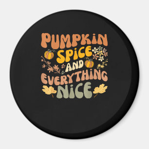 Aimant Épices citrouilles Et Tout Beau Automne Saison Aut