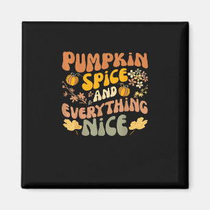 Aimant Épices citrouilles Et Tout Beau Automne Saison Aut