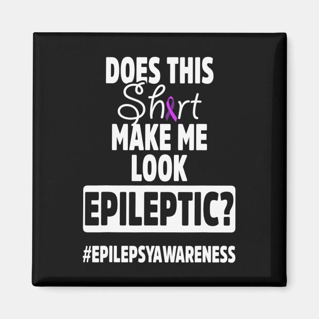 Aimant Epilepsie Conscience Look Epileptique Guerrier Sur (Devant)