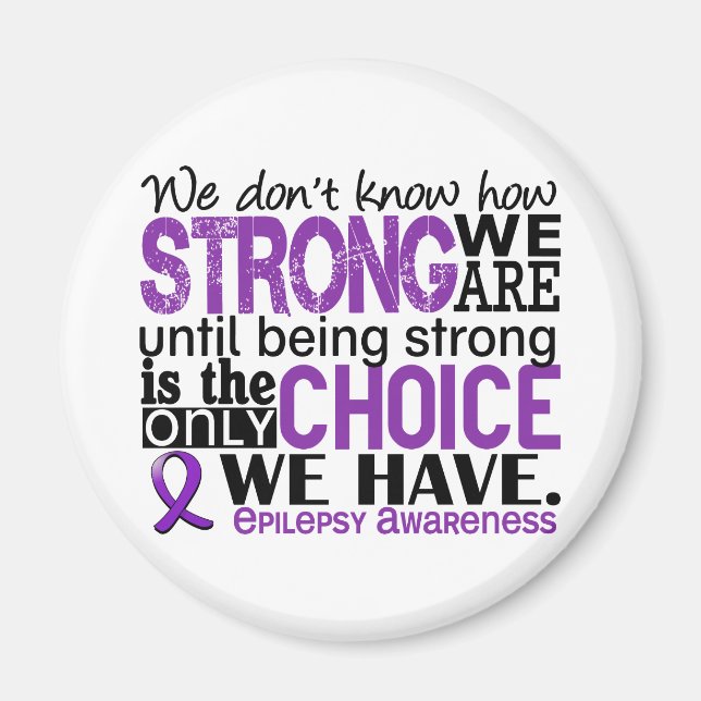 Aimant Epilepsie : Nous sommes forts (Devant)