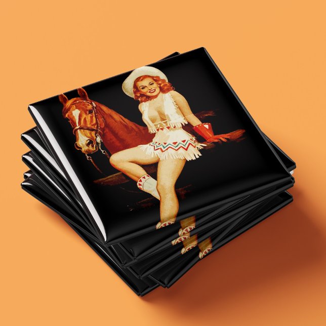 Aimant Épingle de fille (Créateur téléchargé)