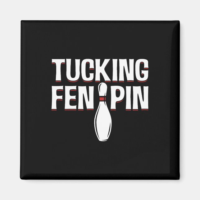 Aimant Épingle De Plume Pour Les Joueurs De Bowling (Devant)