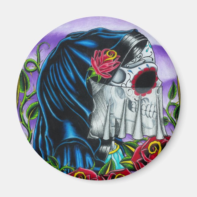 Aimant Épouse de squelette (Devant)