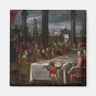 Aimant Épouser le banquet