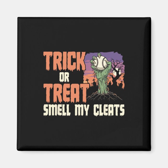 Aimant Épouvantail Halloween Zombie Softll Vendre Trick O (Devant)