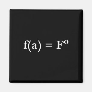 Aimant Équation mathématique Fafo drôle nouveauté profess