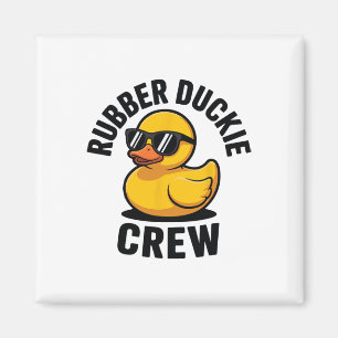 Aimant Équipage de canard en caoutchouc Amour Douches de