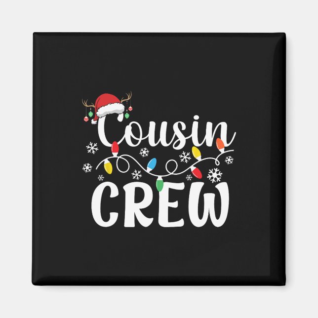 Aimant Équipage de Cousins Noël Cousins Noël Correspondan (Devant)