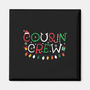 Aimant Équipage de Cousins Noël en Juillet Squad Famille
