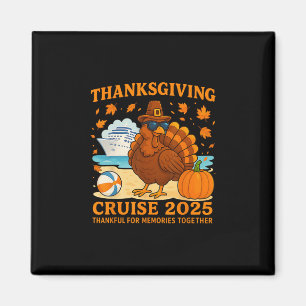 Aimant Équipage de croisière 2025 Action de grâce Croisiè