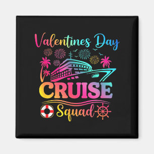 Aimant Équipage de croisière de la Saint-Valentin pour ho