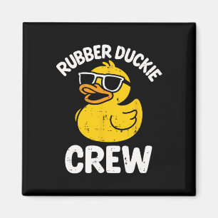 Aimant Équipage Rubber Duckie Drôle Canard Jaune Squad Co