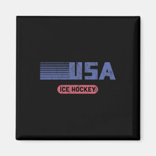 Aimant Équipe américaine 2022 Sports Retro Usa 2022 Équip