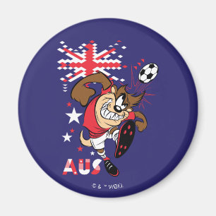Aimant Équipe Australie de Football Graphique TAZ™