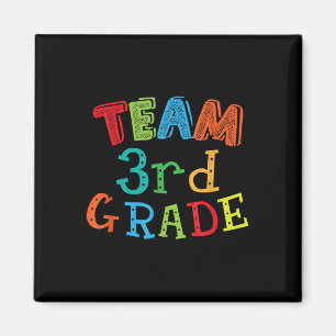 Aimant Équipe de 3e année - 3e année Enfants de 3e année;