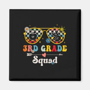 Aimant Équipe de 3e année Mignonne Prof Enseignant Élève 