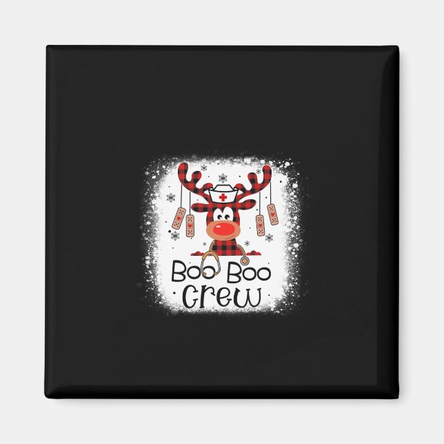 Aimant ÉQUIPE DE BOo-Boo Cadeau (Devant)