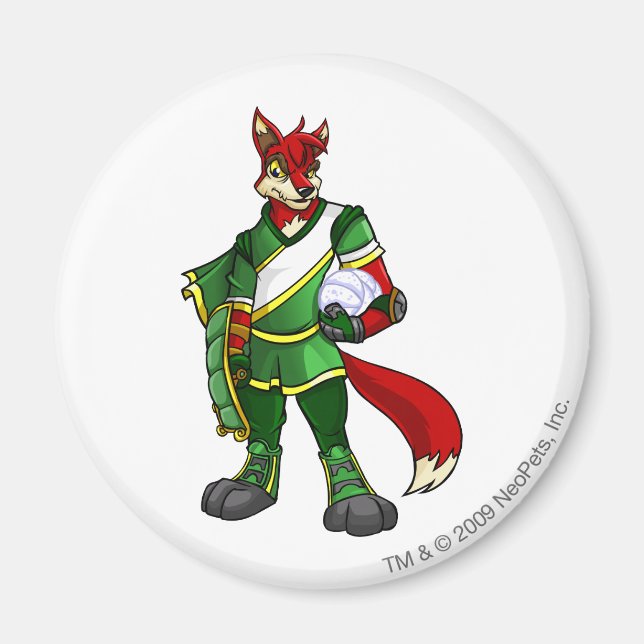 Aimant Équipe de Brightvale Capitaine 2 (Devant)