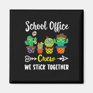 Aimant Équipe De Bureau De L'École Nous Sticks Ensemble F