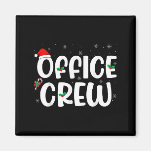Aimant Équipe de bureau - Santa Hat de Noël Place de la r