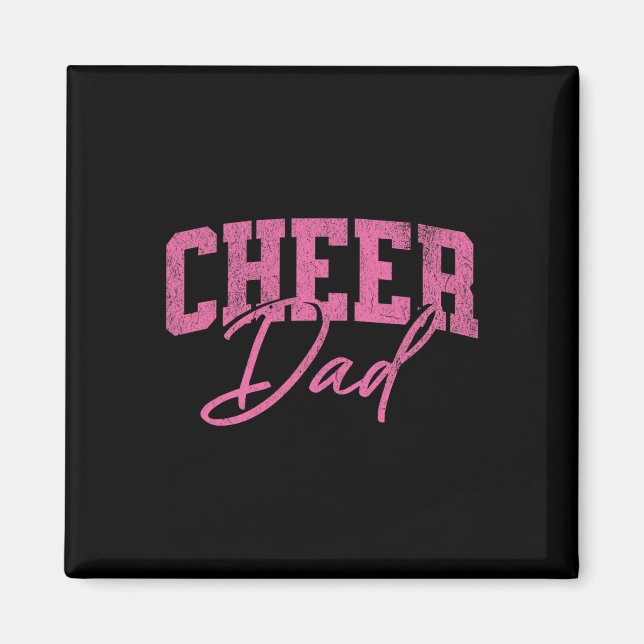 Aimant Équipe de Cheer Papa Rose _3  (Devant)