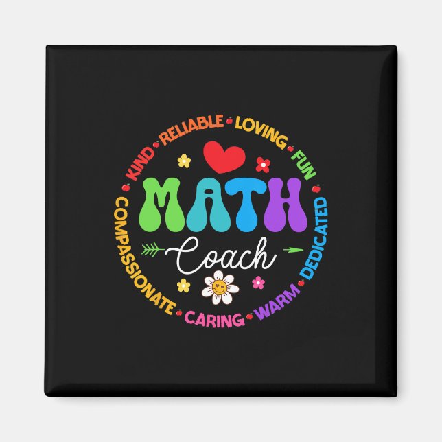 Aimant Équipe de coachs en mathématiques pédagogiques : r (Devant)