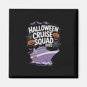 Aimant Équipe de croisière effrayante Halloween 2025 Équi