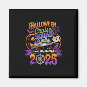 Aimant Équipe de croisière Halloween 2025 Équipage de cro