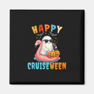 Aimant Équipe de croisière Halloween Famille 2025 Équipag