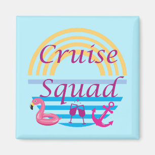 Aimant Équipe de croisière porte