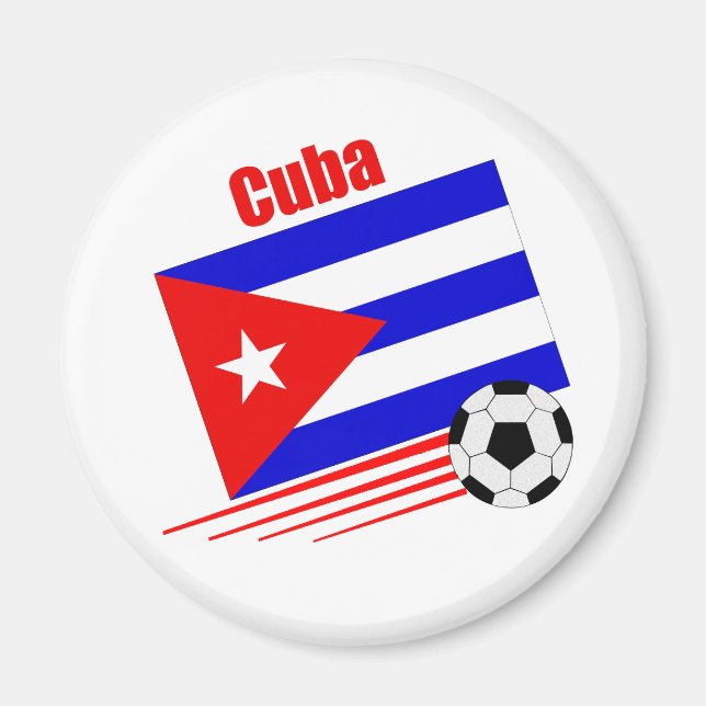 Aimant Équipe de Cuba de football (Devant)