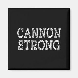 Aimant Équipe de famille CANNON Strong Squad Réunion de f