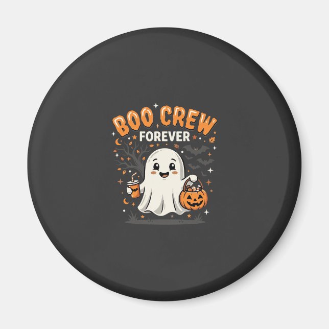 Aimant Équipe de fantômes pour toujours Halloween Fantôme (Devant)