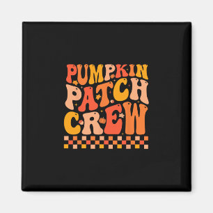 Aimant Équipe de la groovy Pumpkin Patch ambiance d'autom