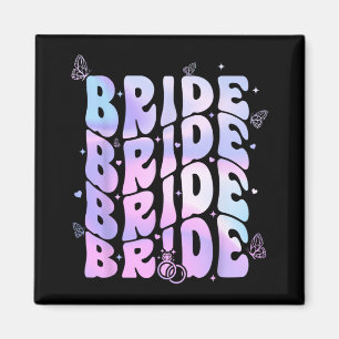 Aimant Équipe de la mariée, enterrement de vie de jeune f