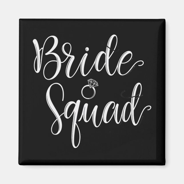 Aimant Équipe de mariée Mariage équipe de mariée Bachelor (Devant)