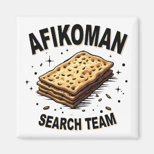 Aimant Équipe de recherche Afikoman Hanoukka Jewish Food