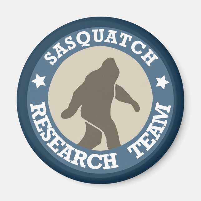 Aimant Équipe de recherche Sasquatch (Devant)