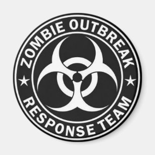Aimant Équipe de réponse de manifestation de zombi