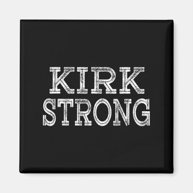 Aimant Équipe de retrouvailles de la famille KIRK Strong (Devant)