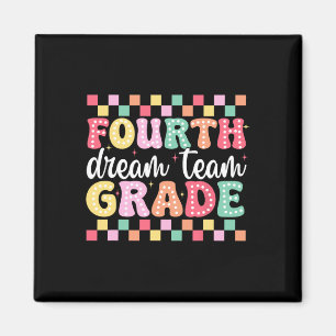 Aimant Équipe de rêve de quatrième année Enseignant Femme