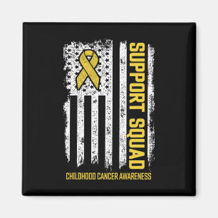 Aimant Équipe de soutien au cancer de l'enfant Cancer de