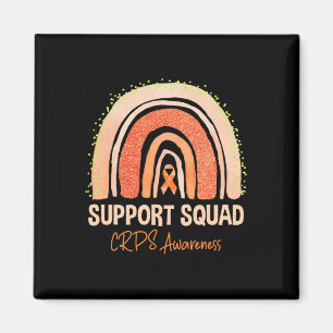 Aimant Équipe de soutien Crps Sensibilisation Arc-en-ciel