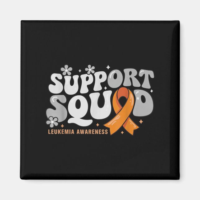 Aimant Équipe de soutien Guerre de sensibilisation à la l (Devant)