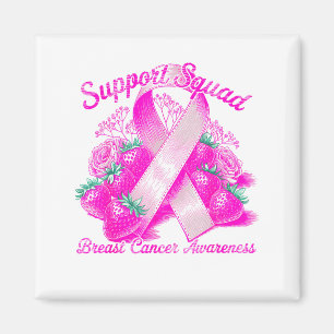 Aimant Équipe de soutien Ruban Nk Cancer du Sein Femme